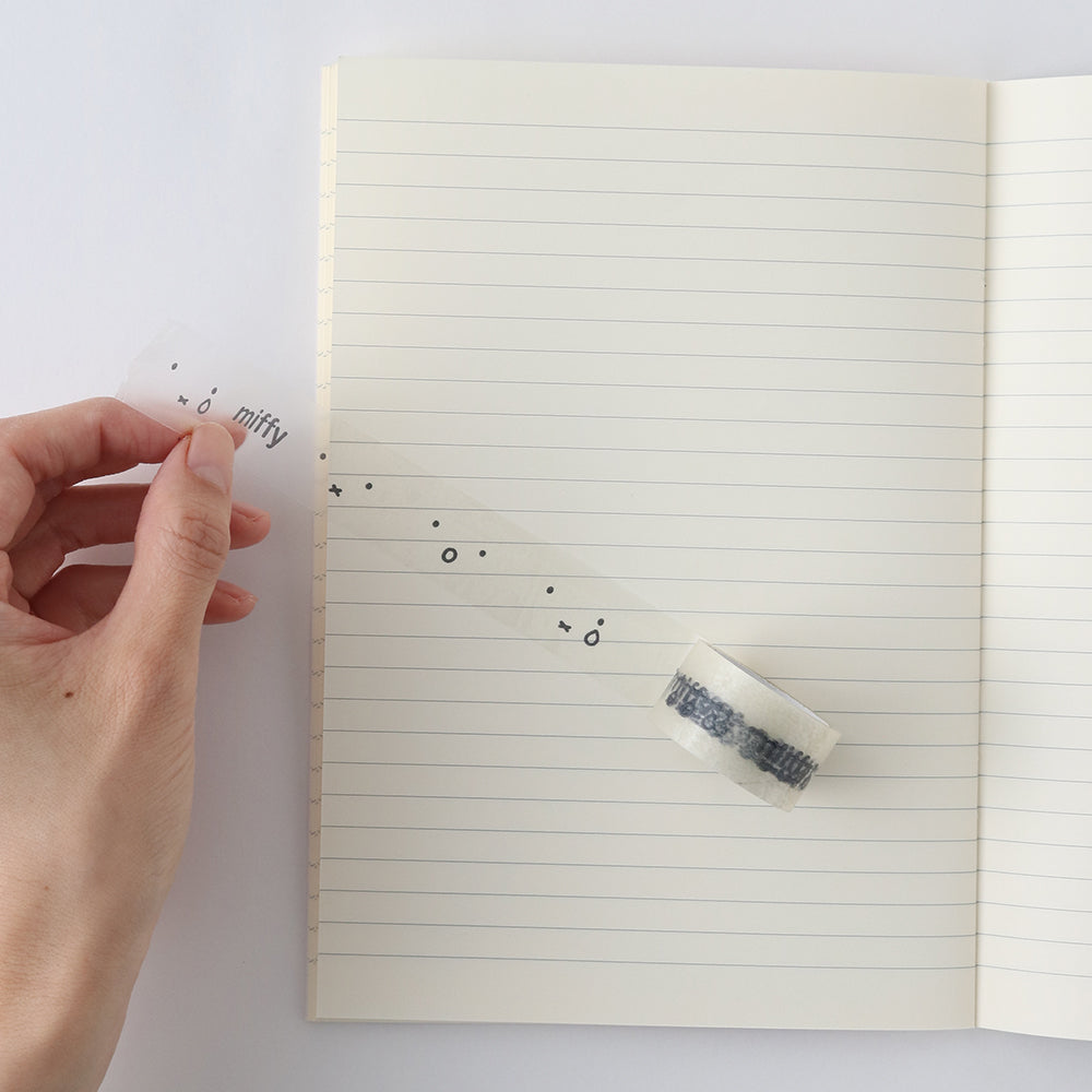 MIFFY x greenflash Clear Masking Tape 20mm Face