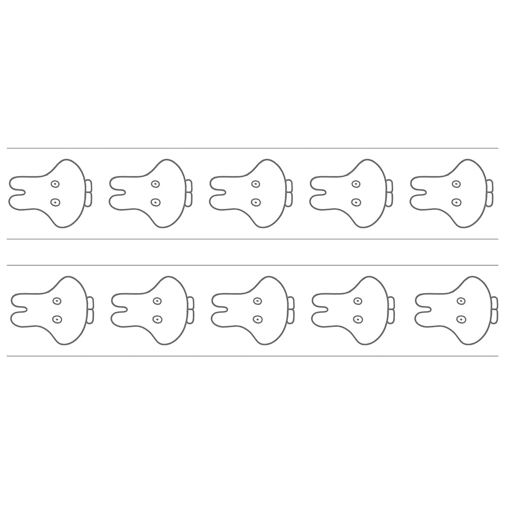 MIFFY x greenflash Clear Masking Tape 20mm Obake