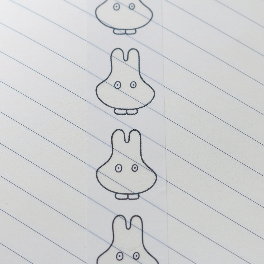 MIFFY x greenflash Clear Masking Tape 20mm Obake