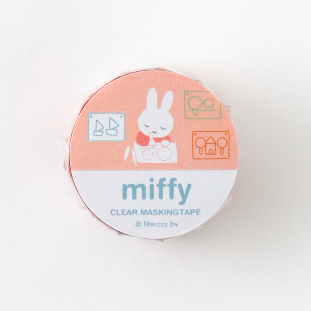 MIFFY x greenflash Clear Masking Tape 20mm Drawing