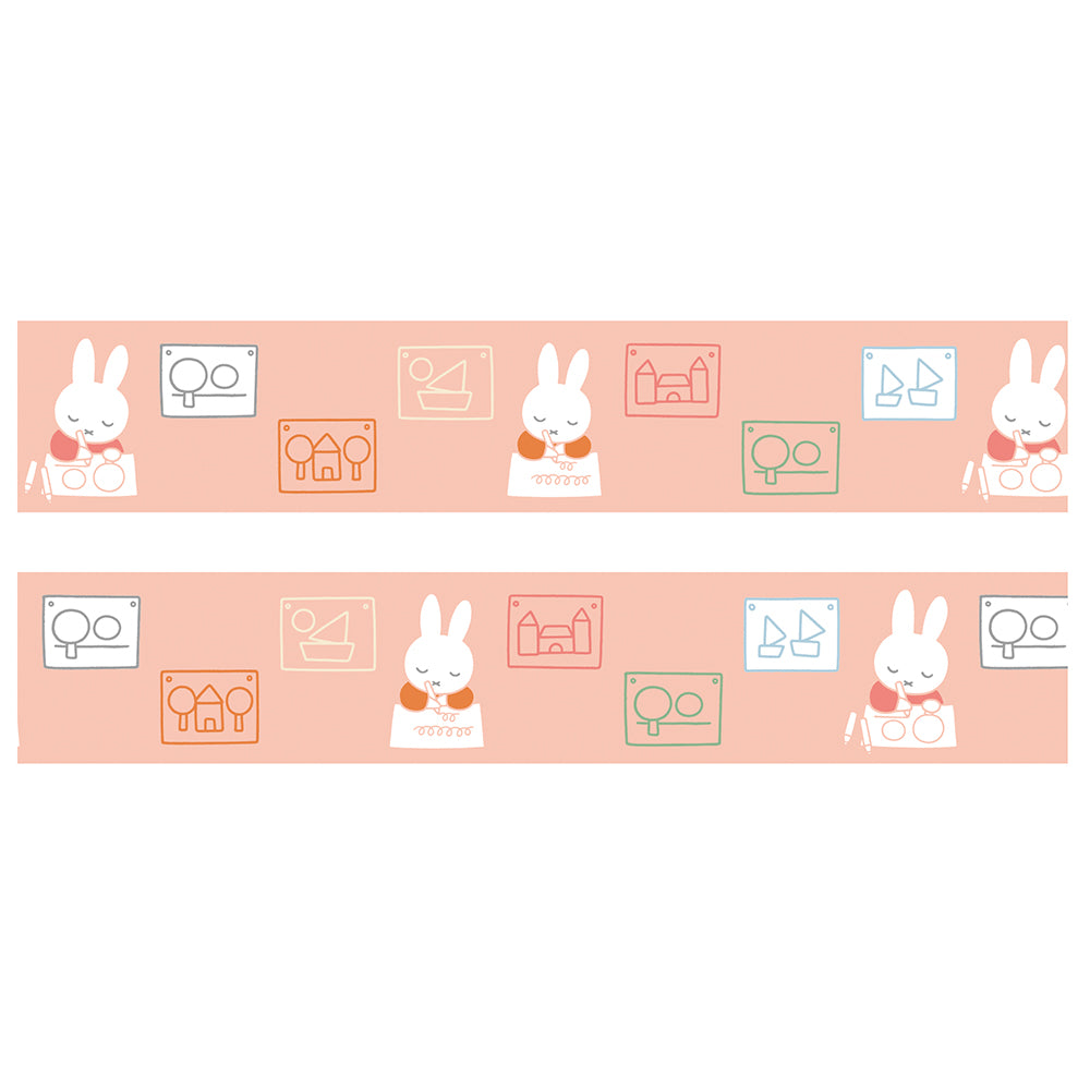 MIFFY x greenflash Clear Masking Tape 20mm Drawing