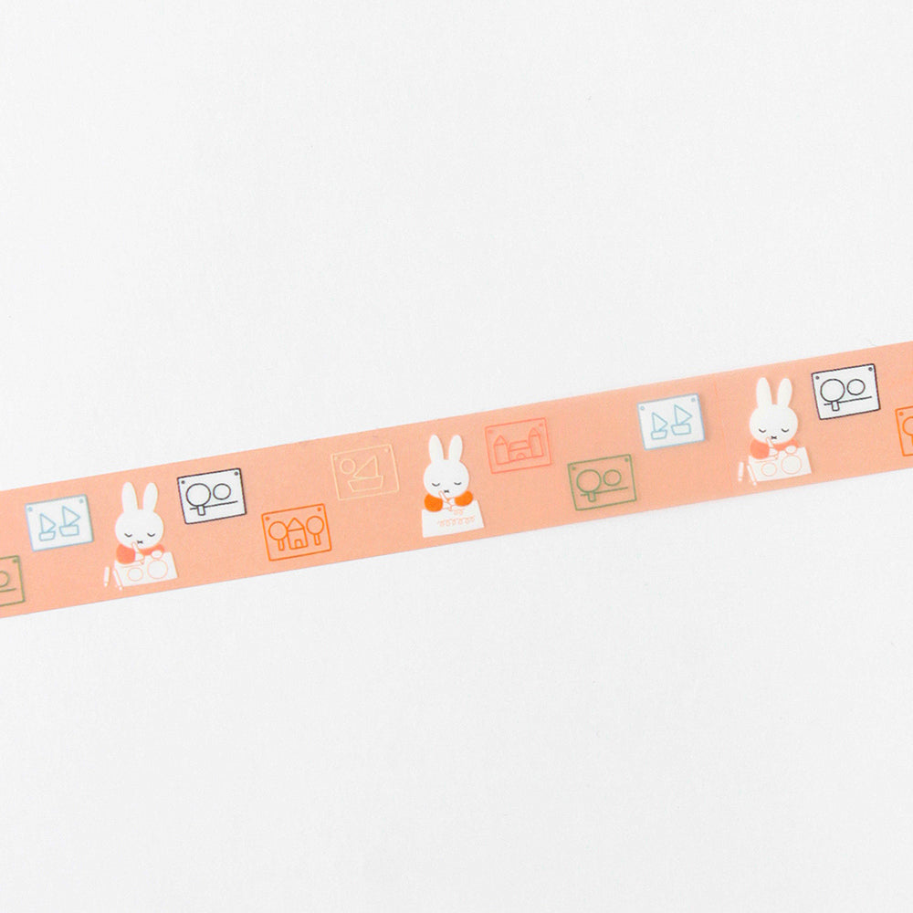 MIFFY x greenflash Clear Masking Tape 20mm Drawing