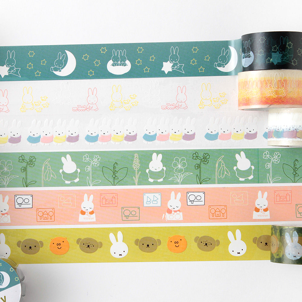 MIFFY x greenflash Clear Masking Tape 20mm Drawing