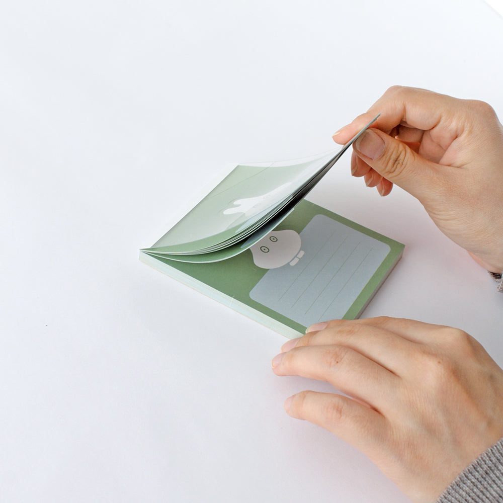 MIFFY x greenflash Pop-Up Memo Pad 8.5x11cm Obake