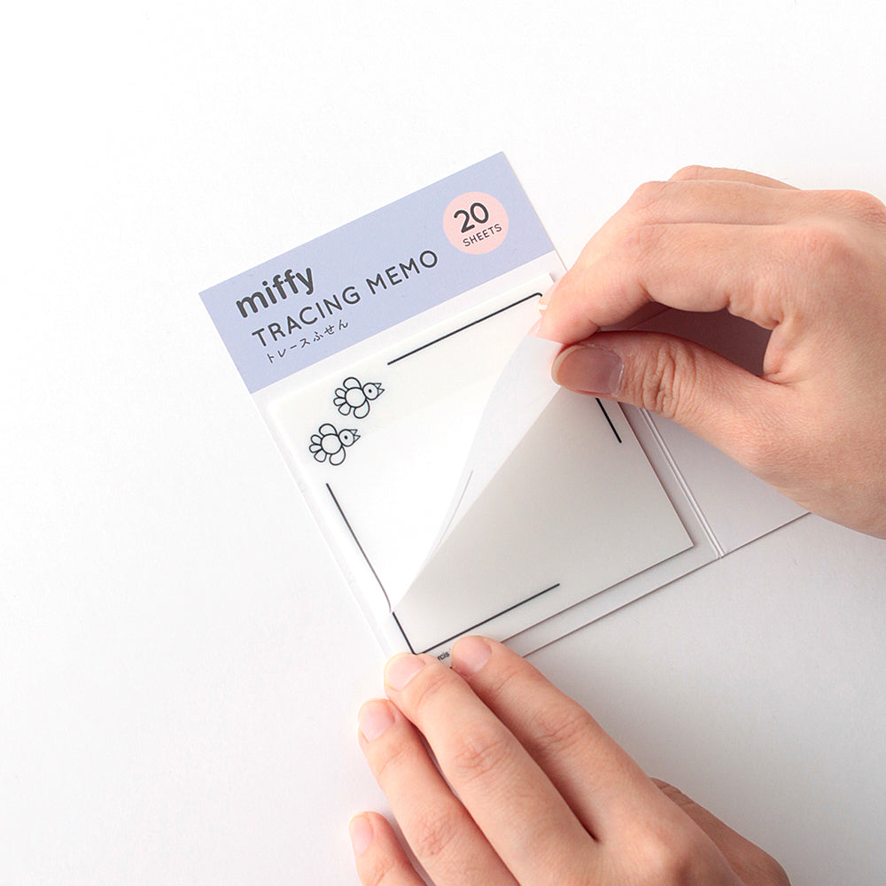 MIFFY x greenflash Tracing Memo 8x18cm Dengon