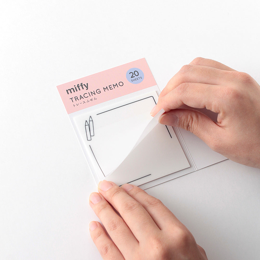 MIFFY x greenflash Tracing Memo 8x18cm Face