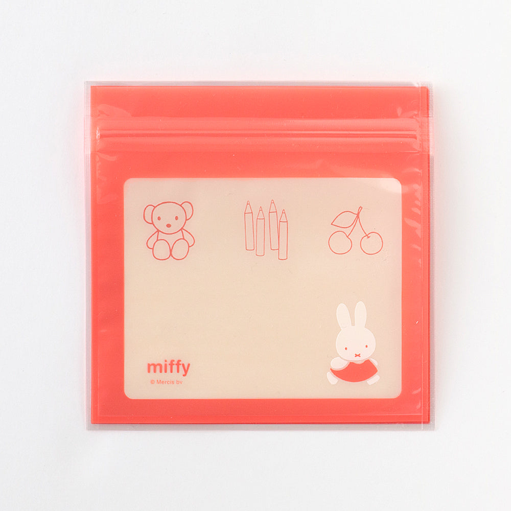 MIFFY x greenflash Zipper Bag 13.5x13.5cm Miffy
