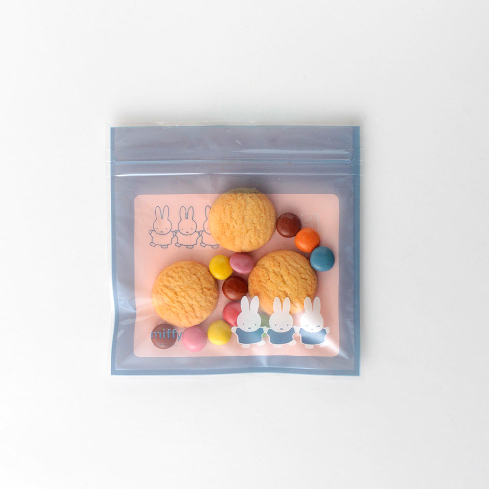 MIFFY x greenflash Zipper Bag 13.5x13.5cm Miffy