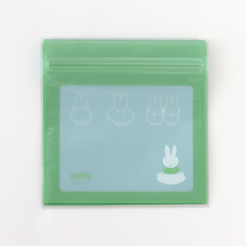MIFFY x greenflash Zipper Bag 13.5x13.5cm Obake