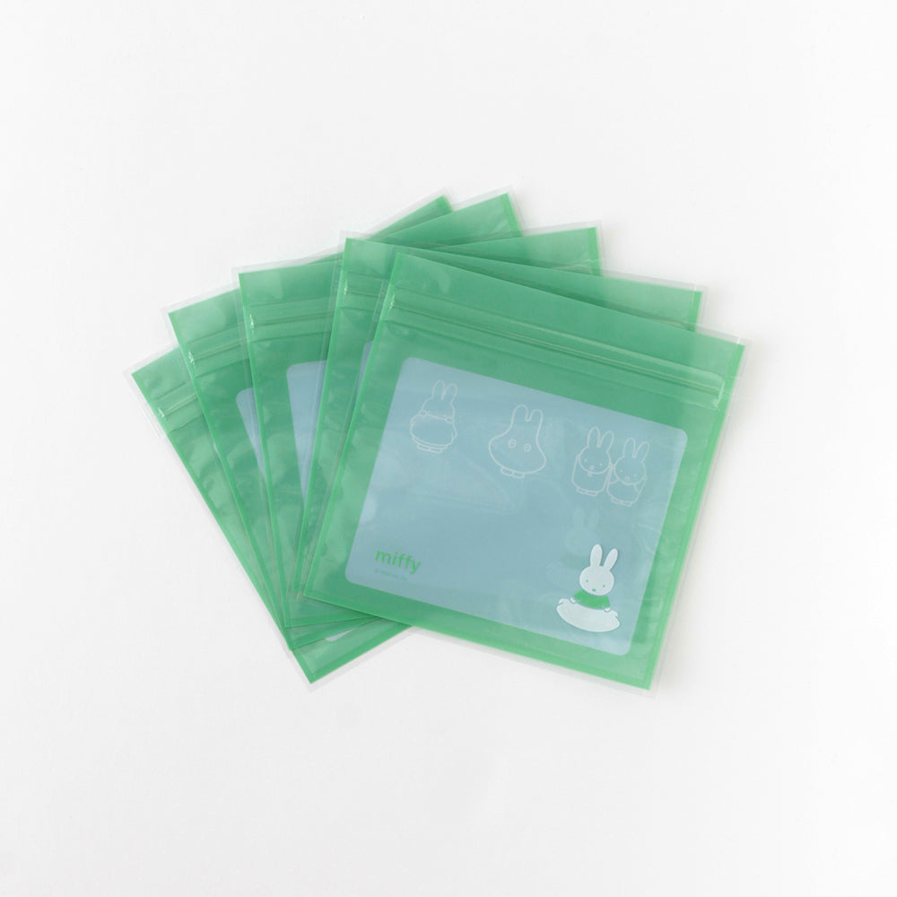 MIFFY x greenflash Zipper Bag 13.5x13.5cm Obake