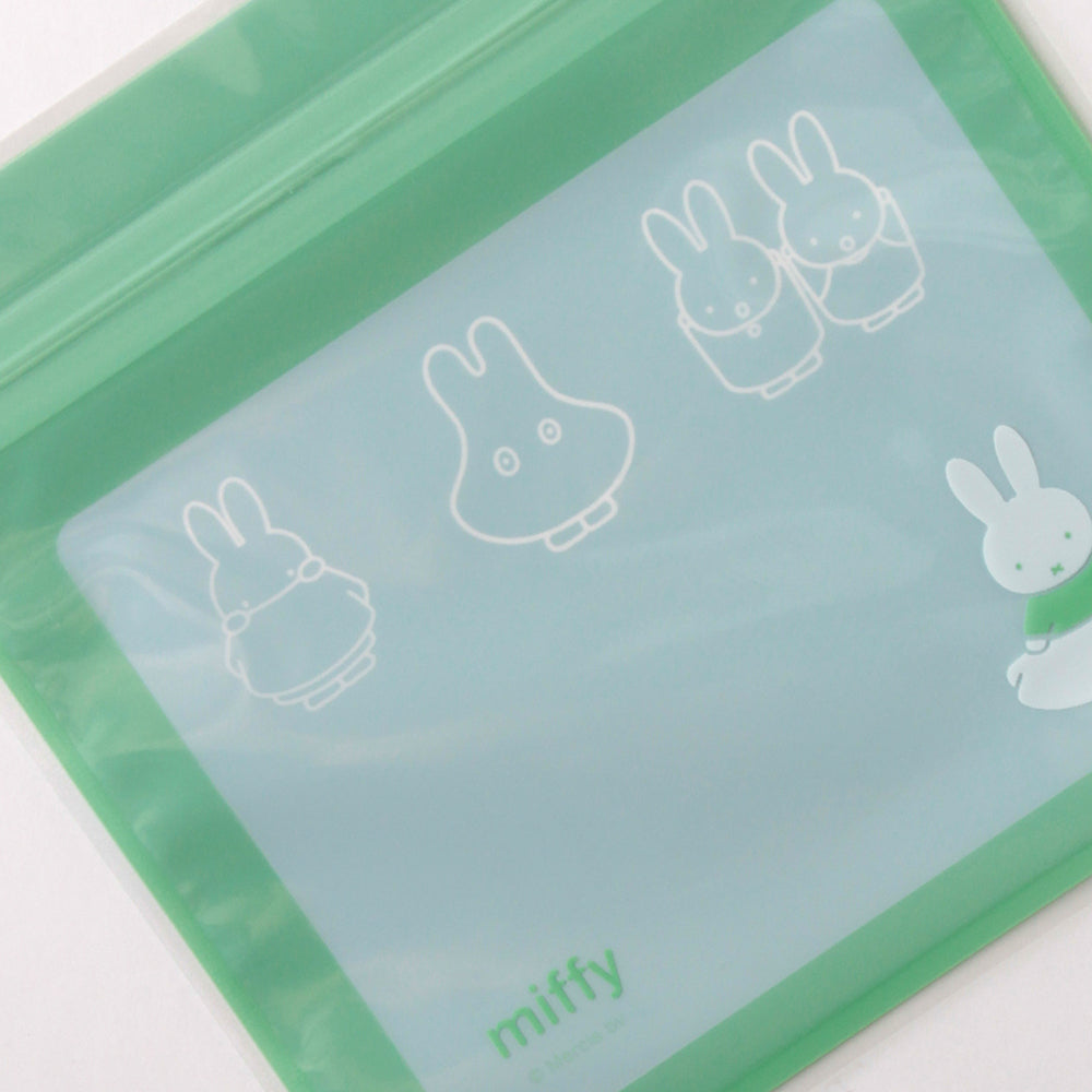 MIFFY x greenflash Zipper Bag 13.5x13.5cm Obake