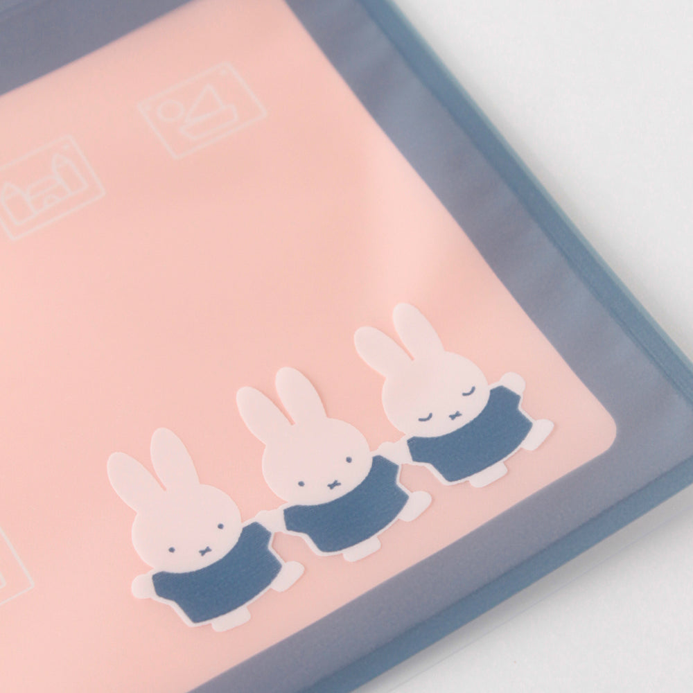 MIFFY x greenflash Zipper Bag 13.5x13.5cm Dance