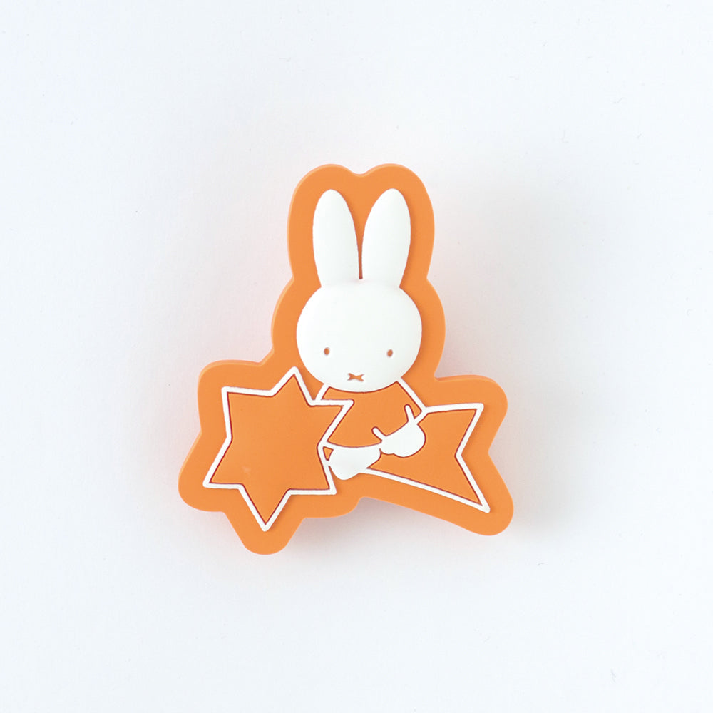 MIFFY x greenflash Rubber Clip 7.5x10cm Star