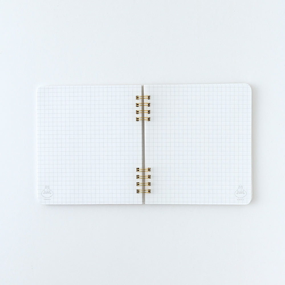 MIFFY x greenflash Ring Note Square 12.8x14cm 5x5 Grid Star