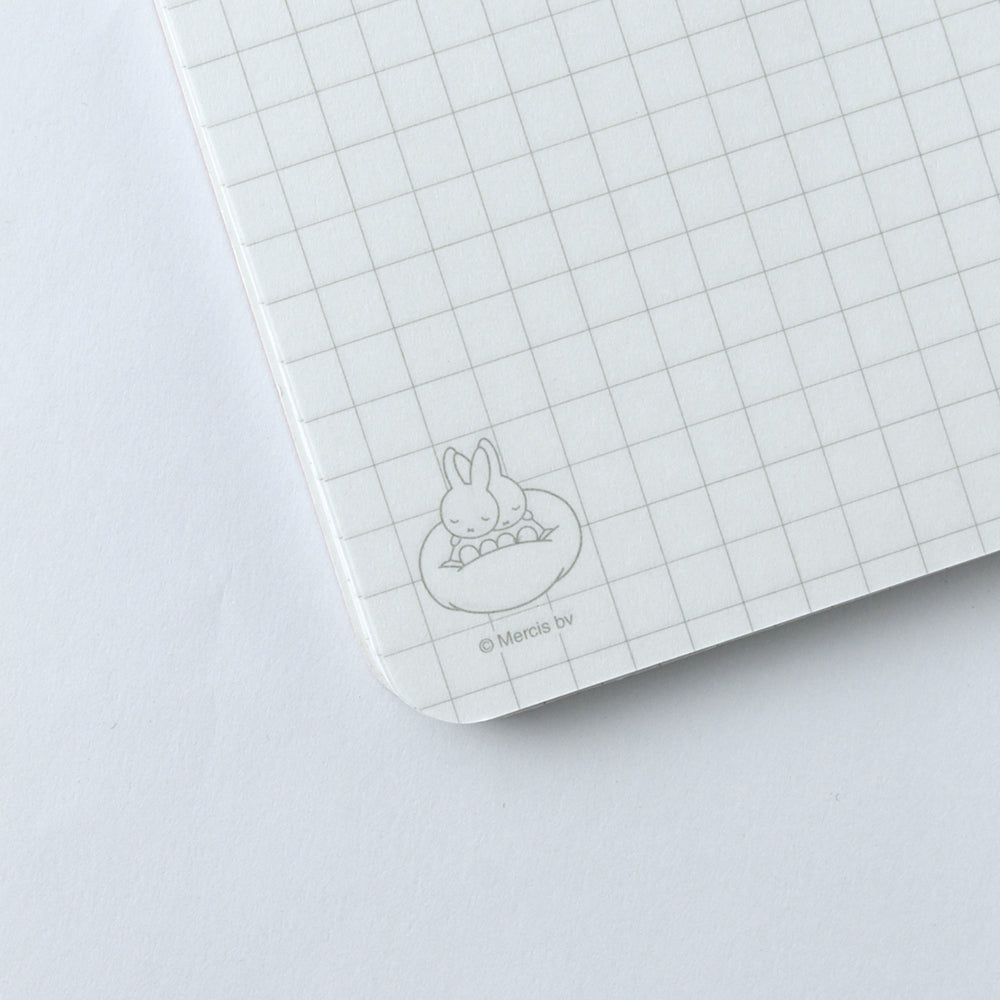 MIFFY x greenflash Ring Note Square 12.8x14cm 5x5 Grid Star