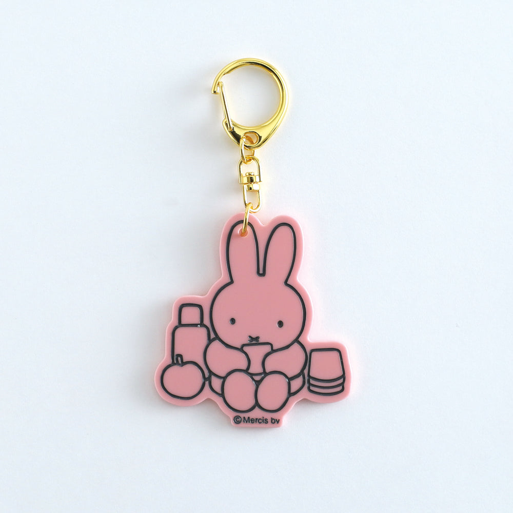 MIFFY x greenflash Key Ring Pink
