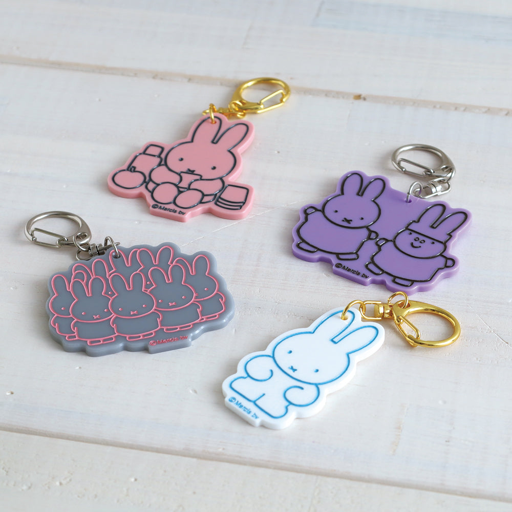 MIFFY x greenflash Key Ring Pink