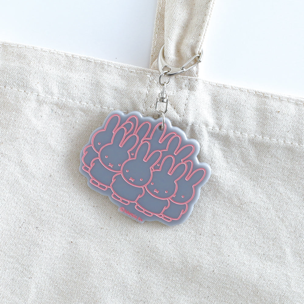 MIFFY x greenflash Key Ring Gray