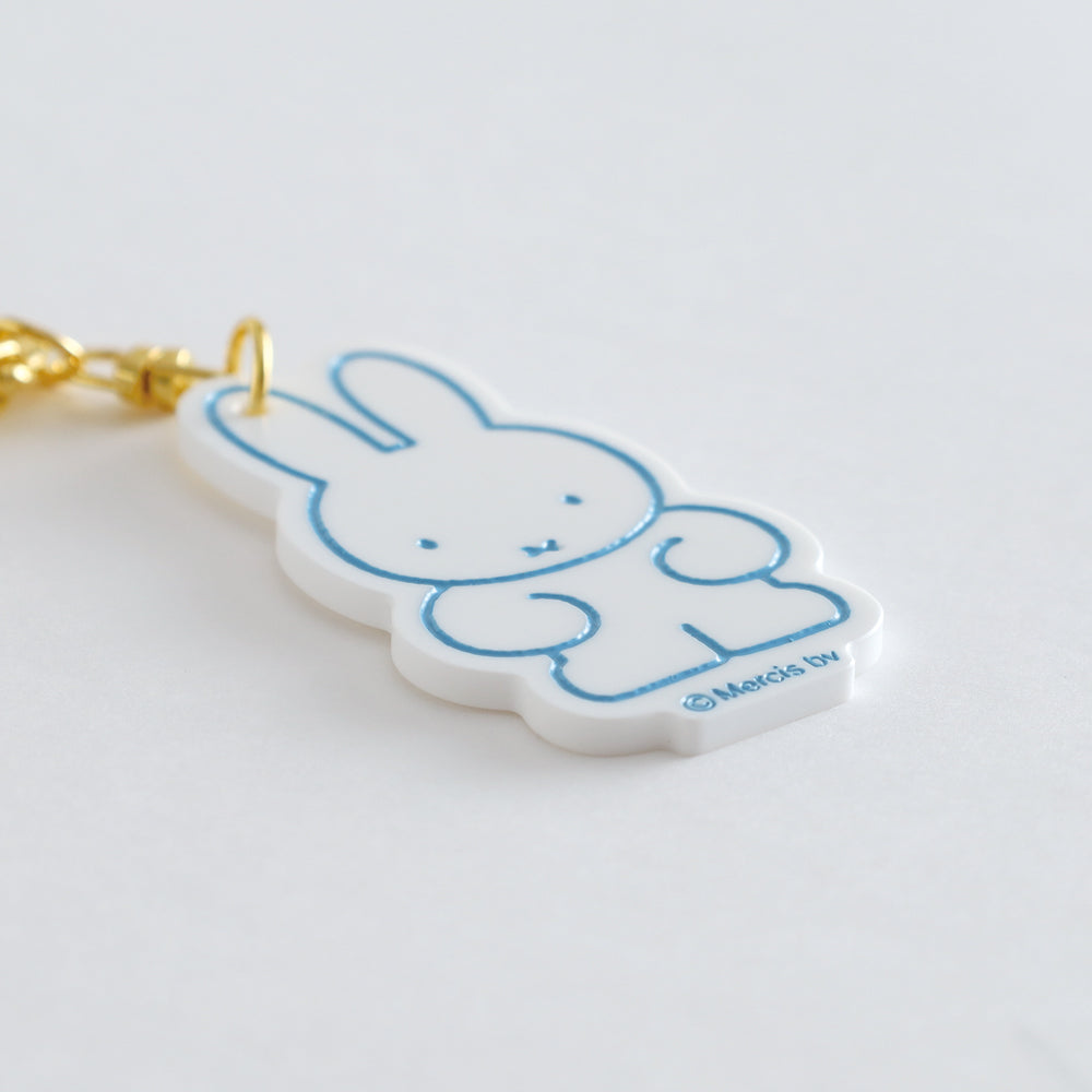 MIFFY x greenflash Key Ring Blue