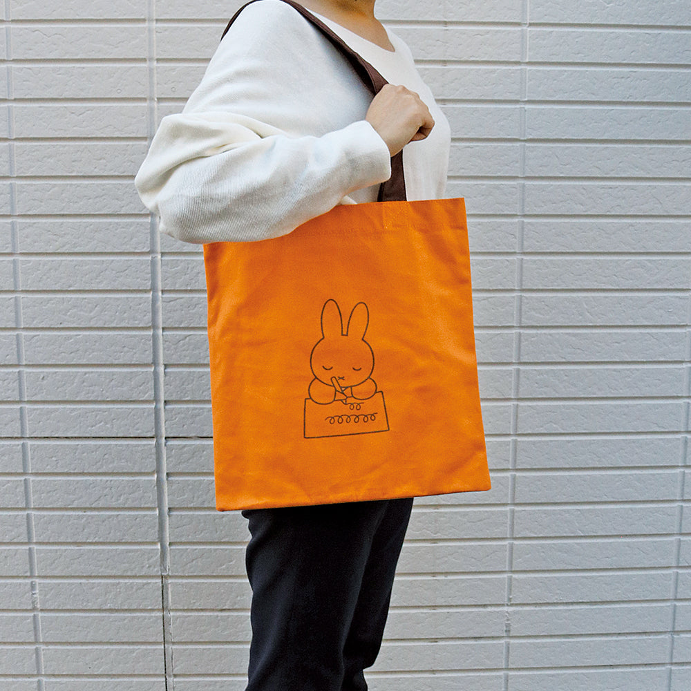 MIFFY x greenflash Tote Bag 33x35x7cm Letter