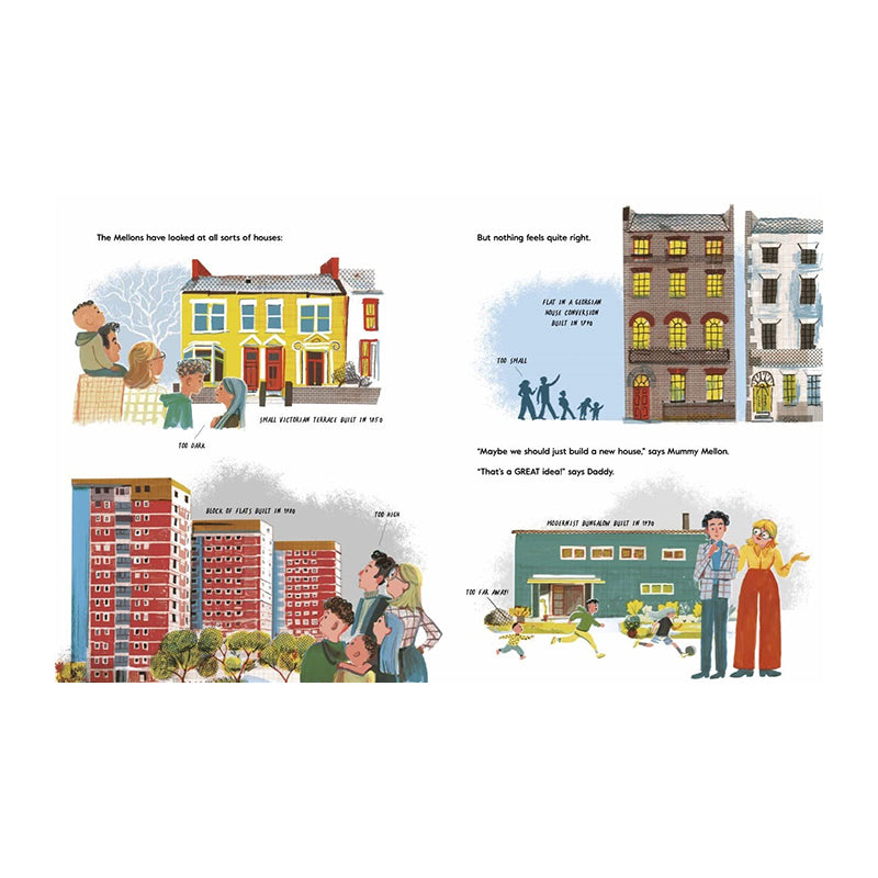 The Mellons Build A House by Robin Jacobs and Nik Neves