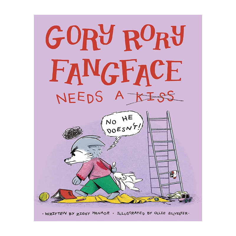 Gory Rory Fangface Needs A Kiss by Ziggy Hanaor and Ollie Silvester