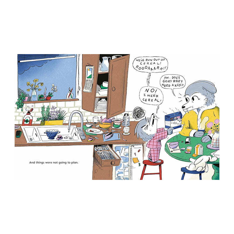 Gory Rory Fangface Needs A Kiss by Ziggy Hanaor and Ollie Silvester