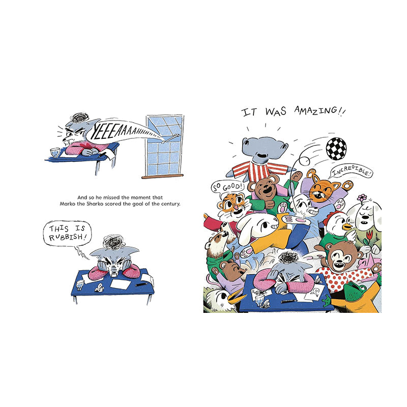 Gory Rory Fangface Needs A Kiss by Ziggy Hanaor and Ollie Silvester