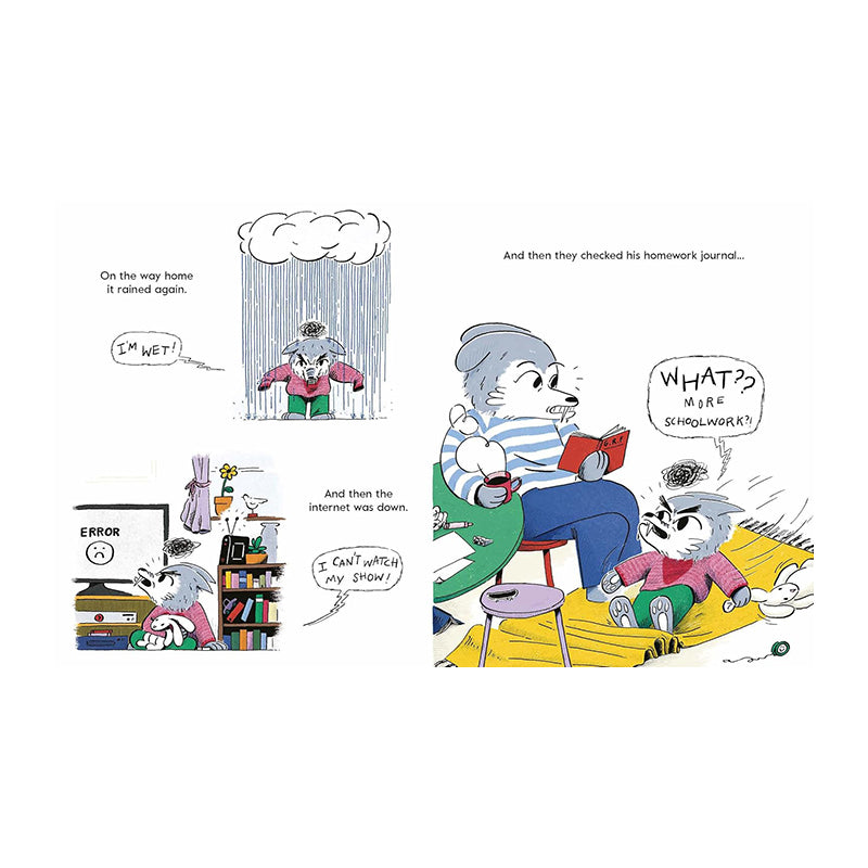 Gory Rory Fangface Needs A Kiss by Ziggy Hanaor and Ollie Silvester