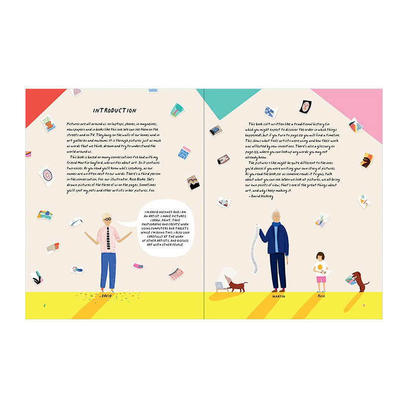 A History Of Pictures For Children by David Hockney, Martin Gayford, Rose Blake