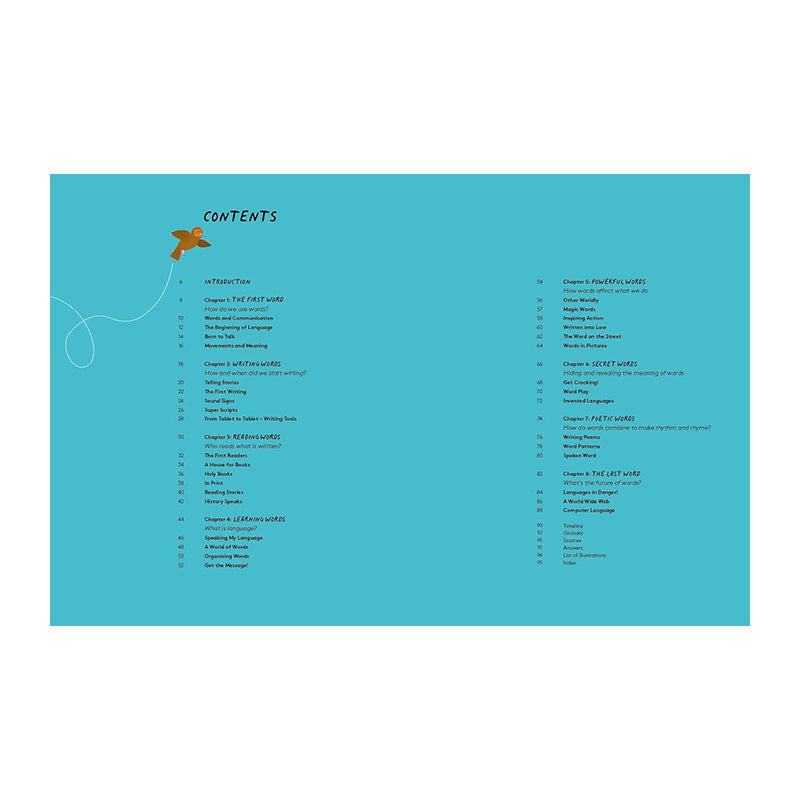 A History Of Words For Children by Mary Richards, Rose Blake