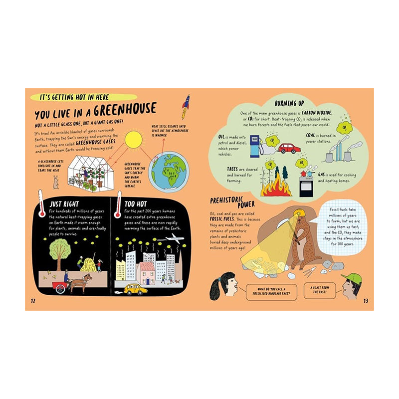The Brainiac's Book Of The Climate And Weather by Rosie Cooper, Harriet Russell