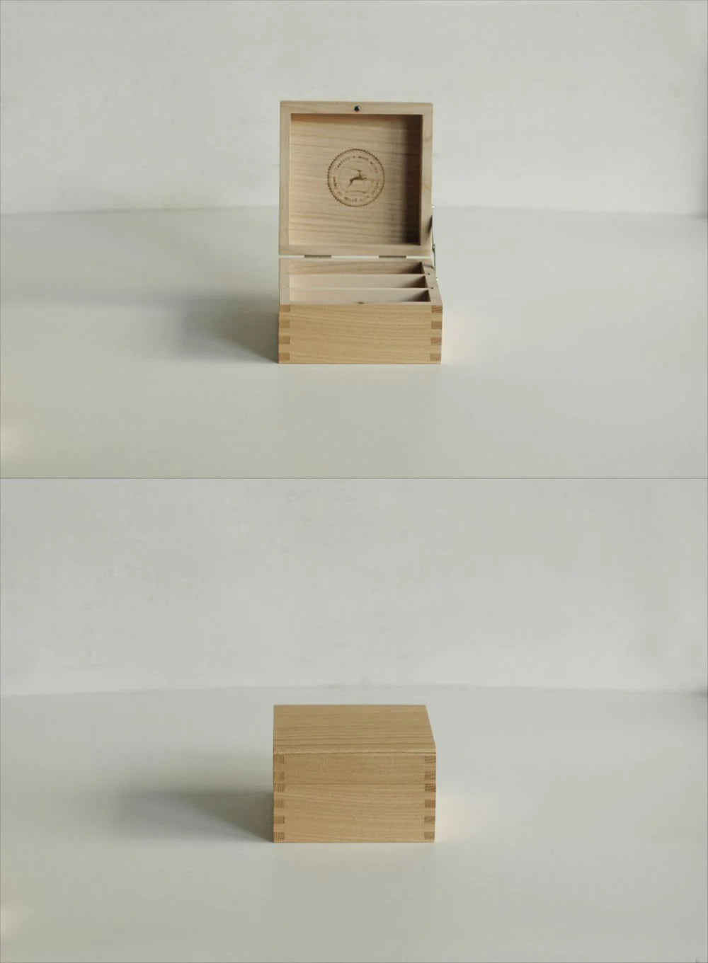 CLASSIKY Chestnut Wooden Card Case