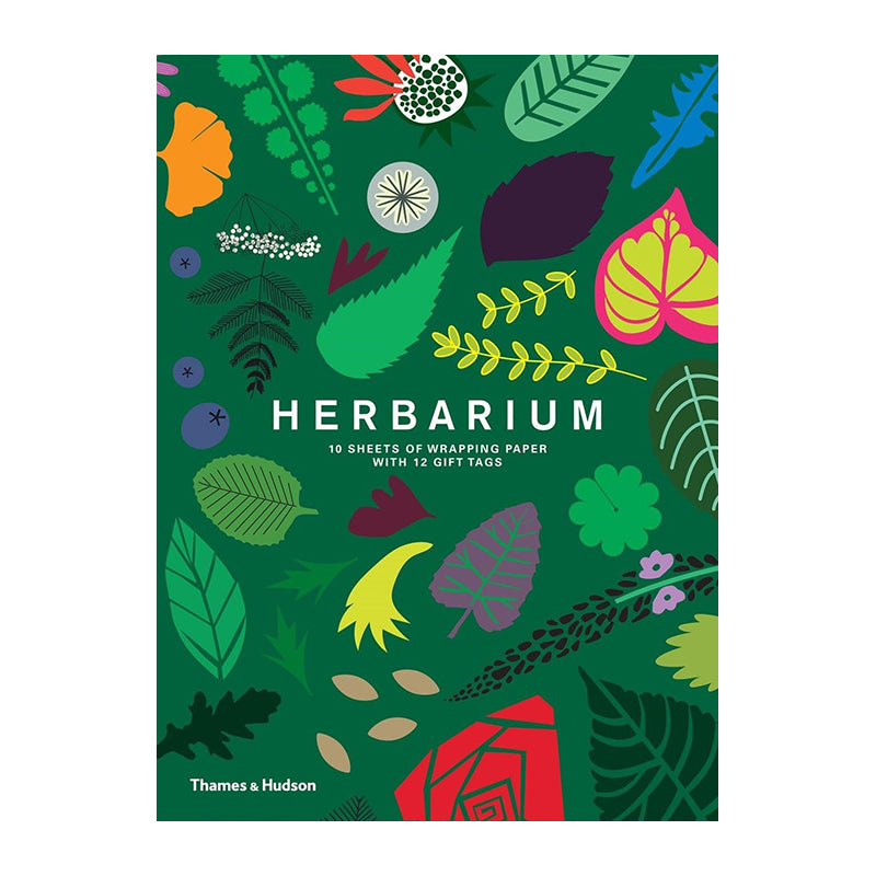 Herbarium: Gift Wrapping Paper Book by Caz Hildebrand