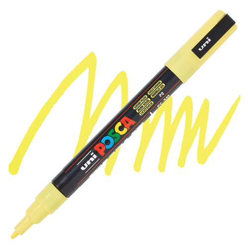UNI POSCA Marker Fine Bullet 1.3mm Sunshine Yellow
