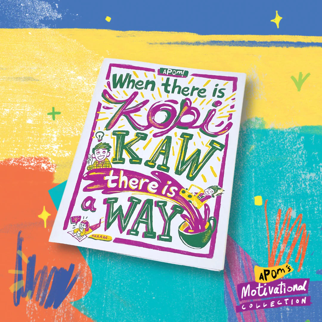 APOM Greeting Card Motivational-Kopi Kaw Way