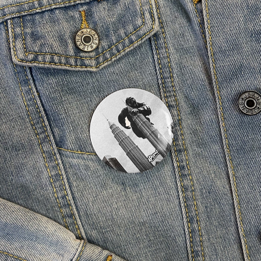 APOM Button Badge King Kong