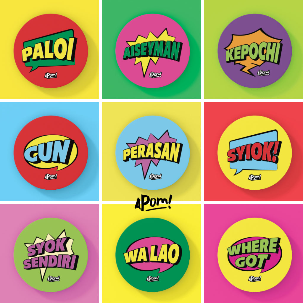 APOM Coaster Slang-Lah
