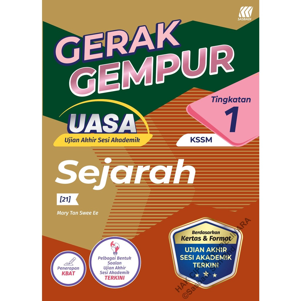 Gerak Gempur UASA KSSM (2023) Sejarah Tingkatan 1
