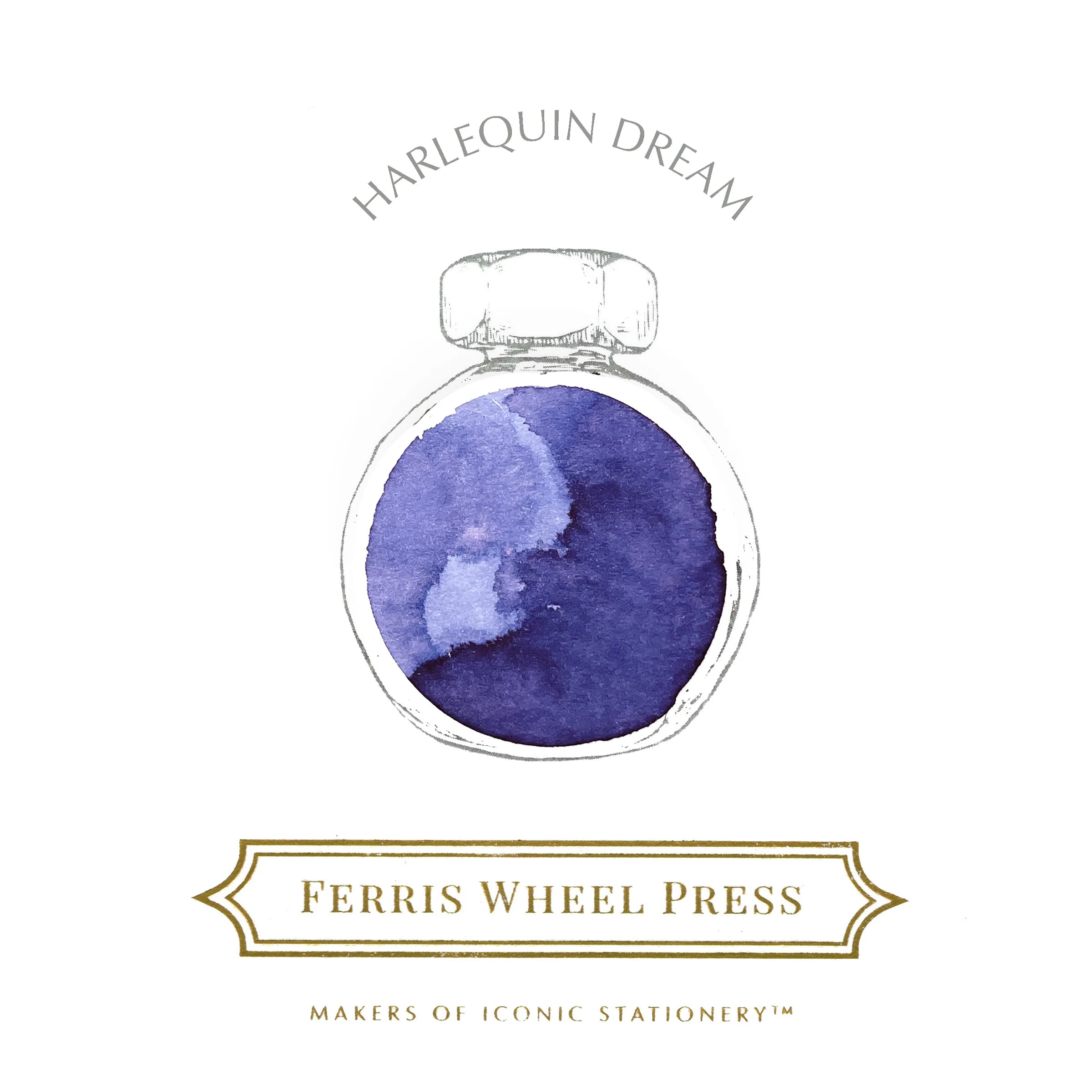 FERRIS WHEEL PRESS Fountain Pen Ink 38ml Harlequin Dream