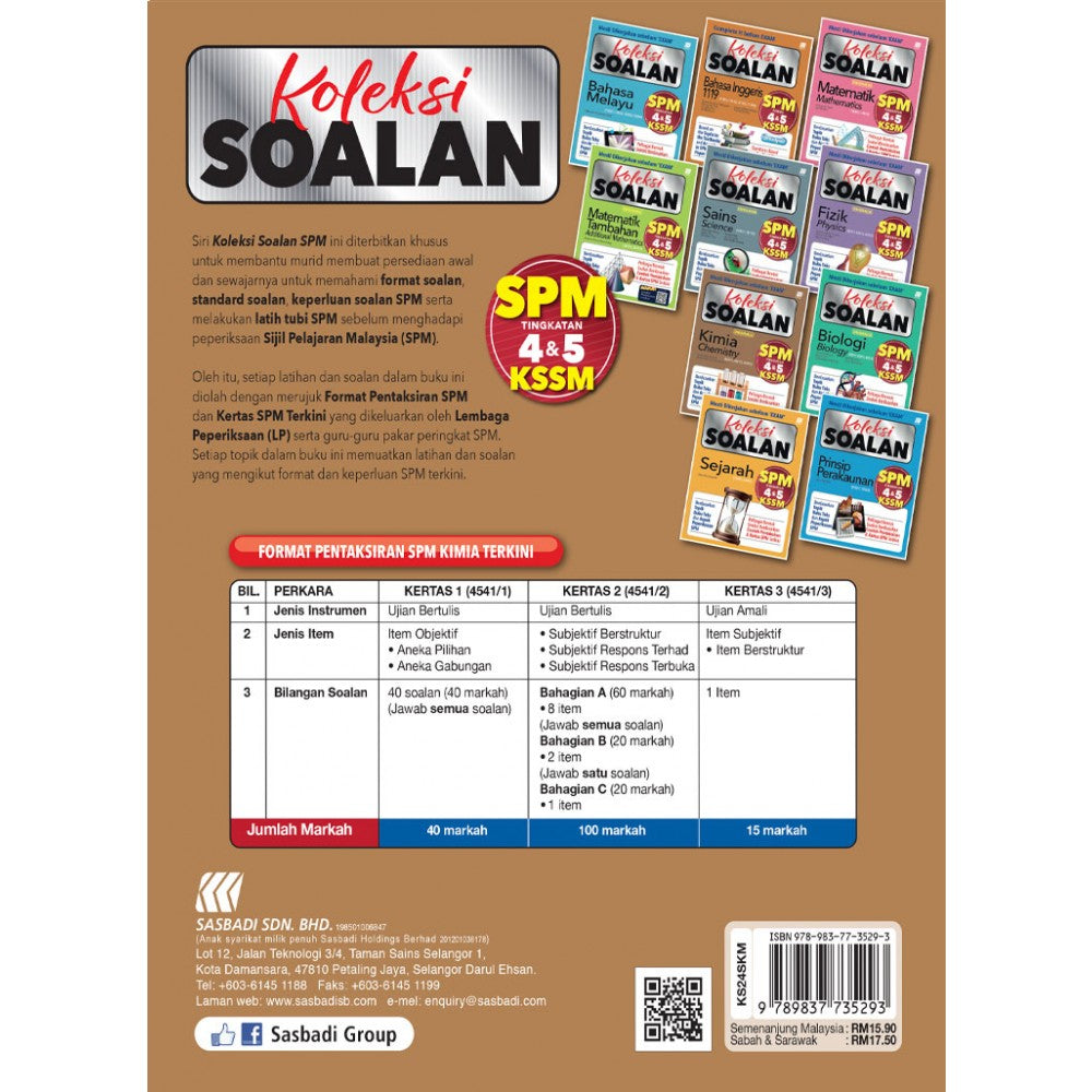 Koleksi Soalan SPM Kimia (Bilingual)