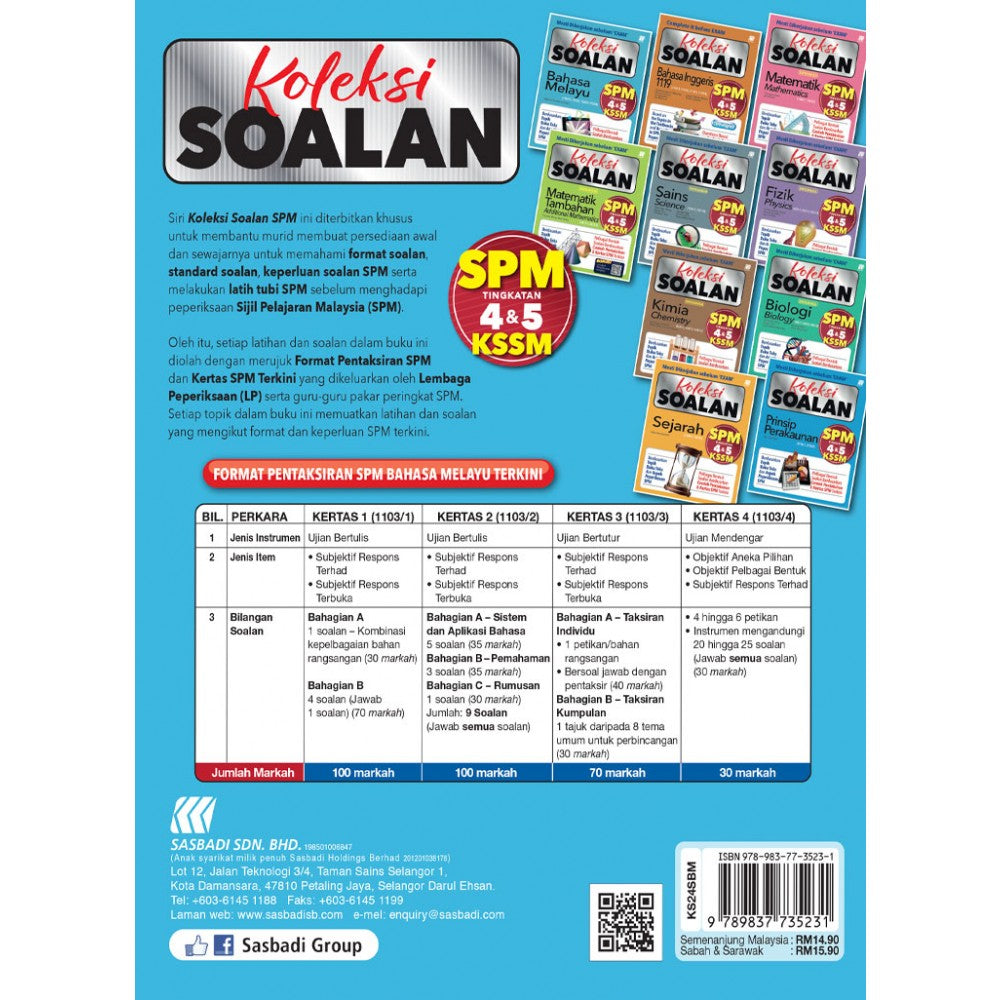 Koleksi Soalan SPM Bahasa Melayu