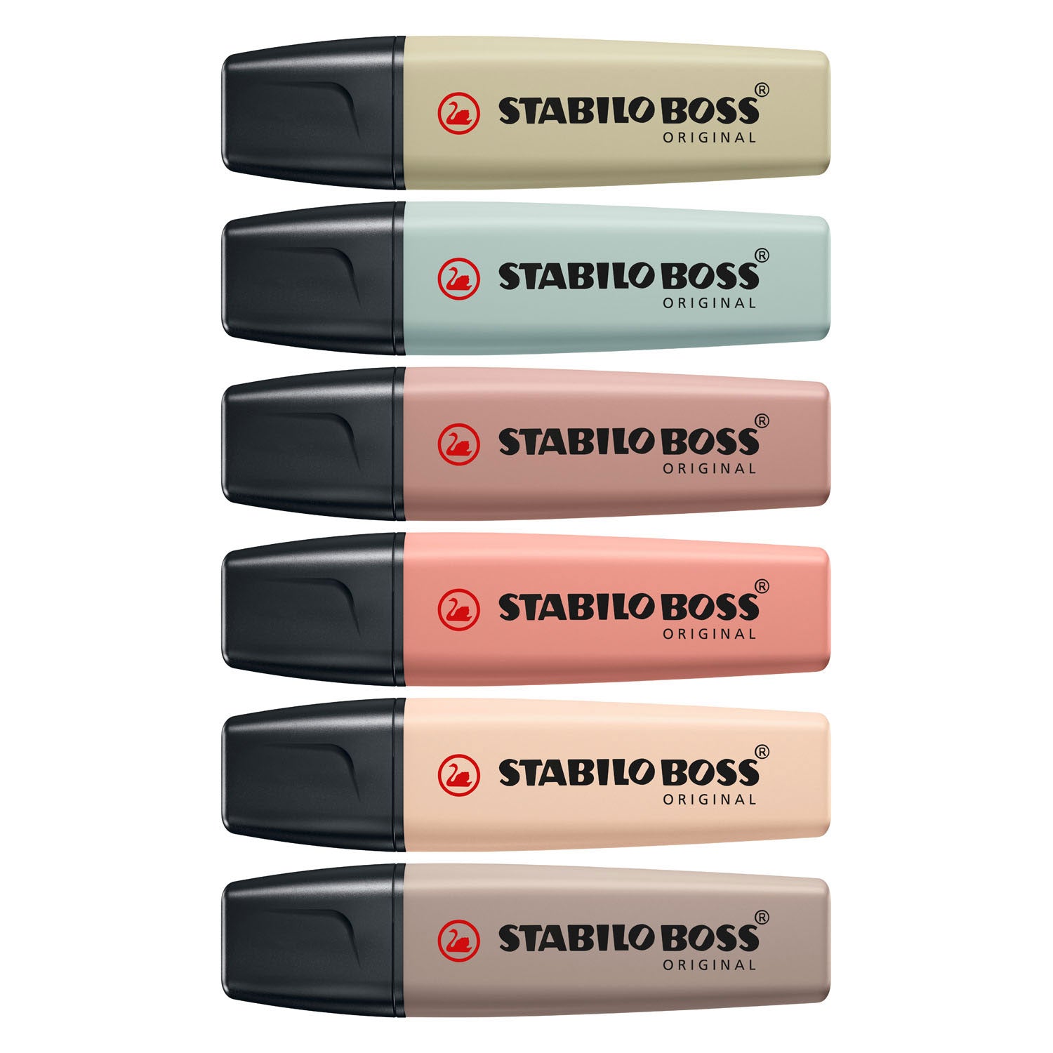 STABILO BOSS Original NatureColors 70 Wallet of 6