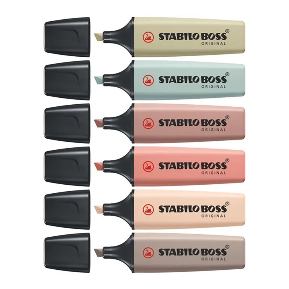 STABILO BOSS Original NatureColors 70 Wallet of 6