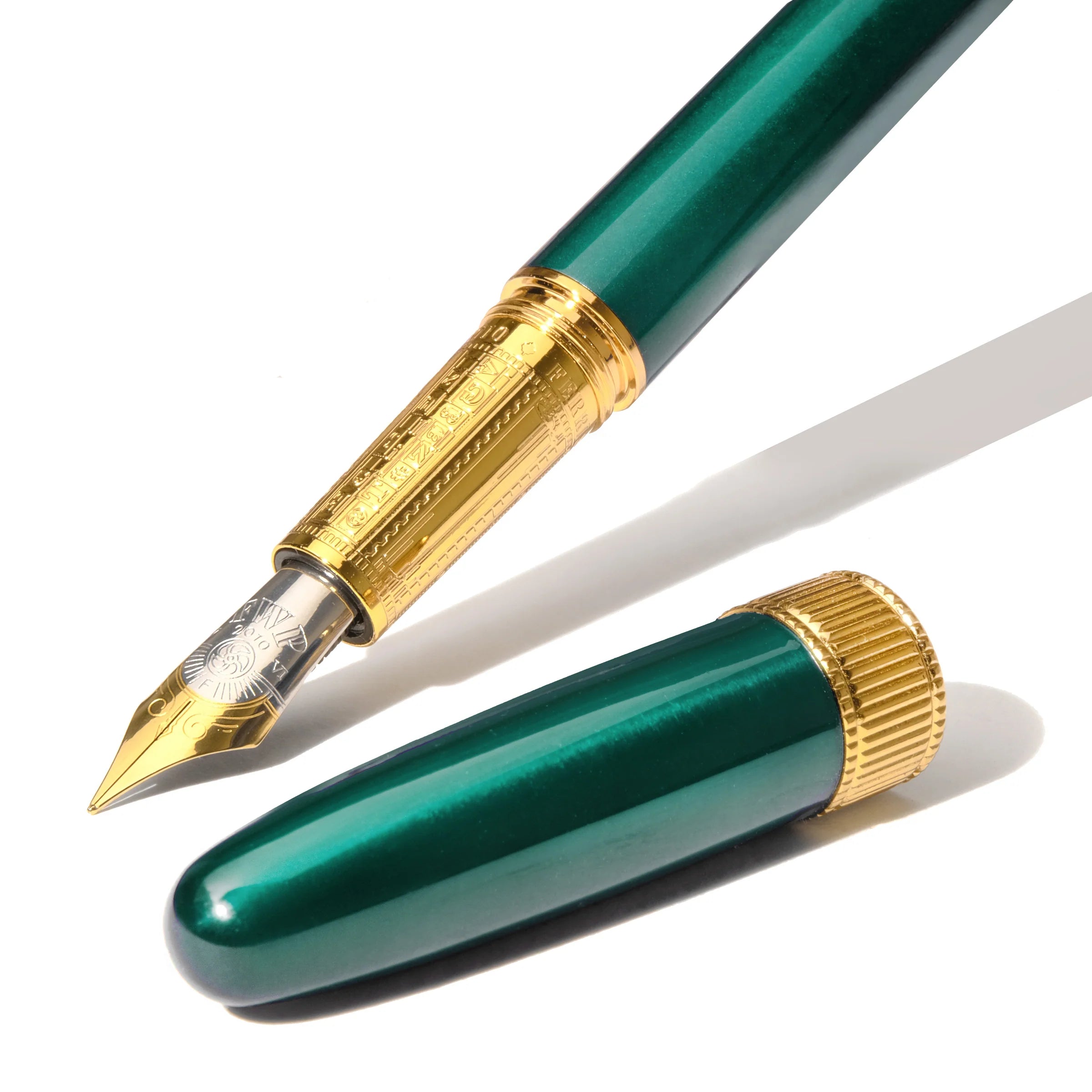FERRIS WHEEL PRESS Joule Fountain Pen-Fine Engravers Teal