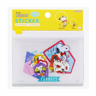 SUN-STAR Sticker ST 858 Snoopy Vintage Play With Colours B