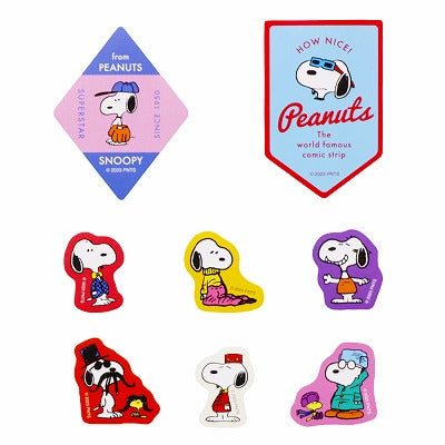 SUN-STAR Sticker ST 858 Snoopy Vintage Play With Colours B