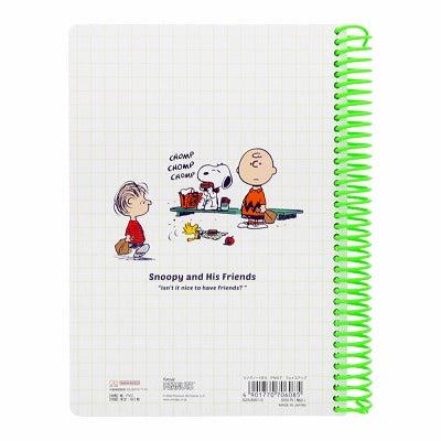 SUN-STAR Ring Notebook NB 263 B6 Peanuts Vintage B