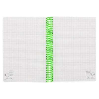 SUN-STAR Ring Notebook NB 263 B6 Peanuts Vintage B