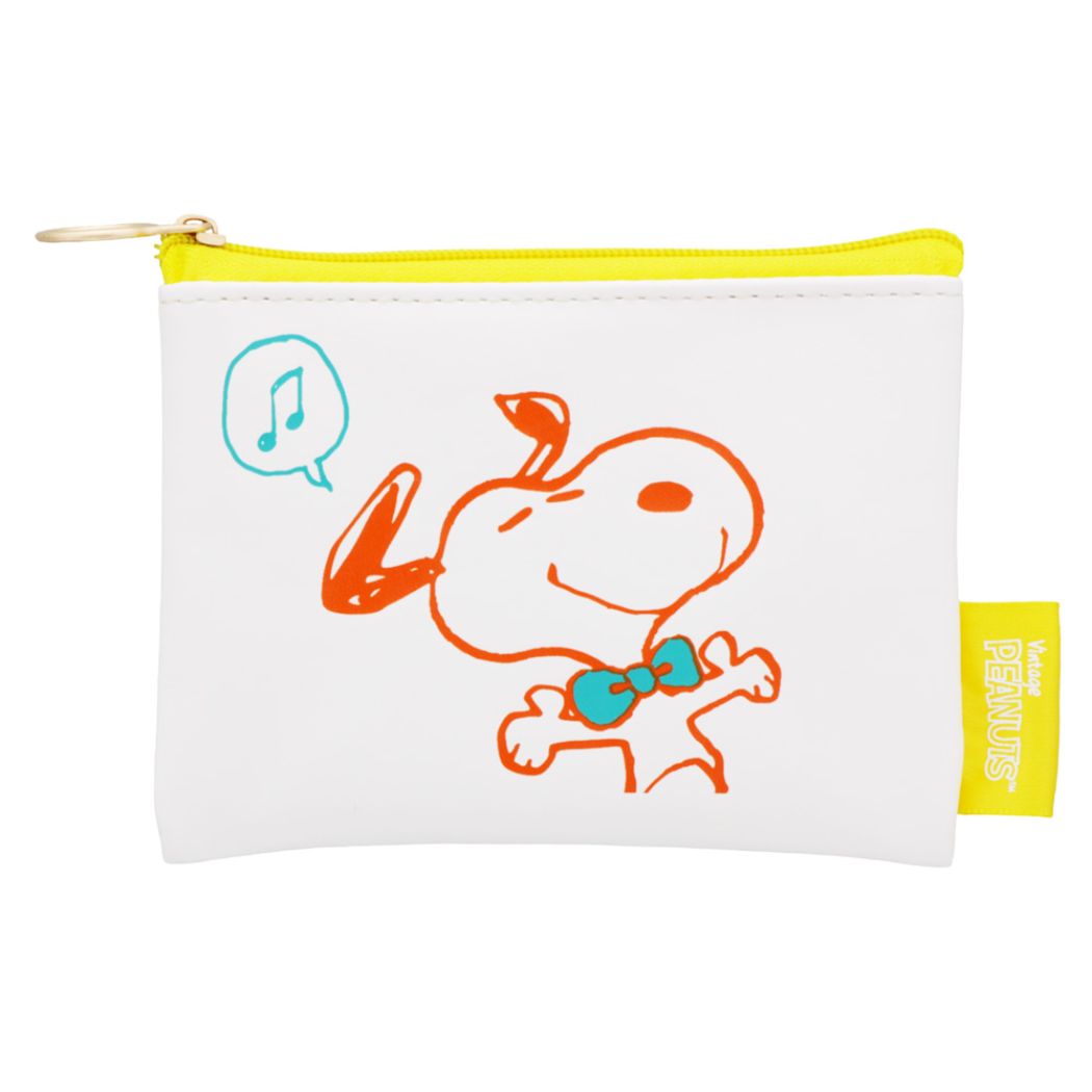 SUN-STAR Mini Pouch P 232 Peanuts Vintage Yellow